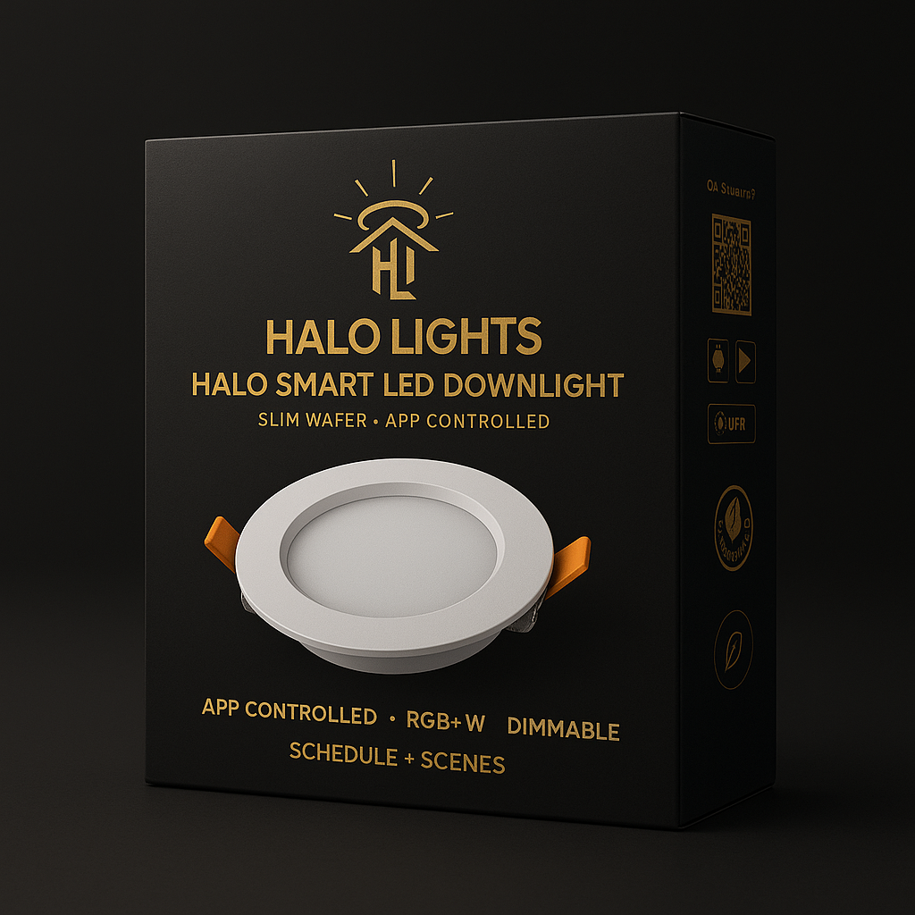 Recessed Slim Wafer Smart Light - RGBW