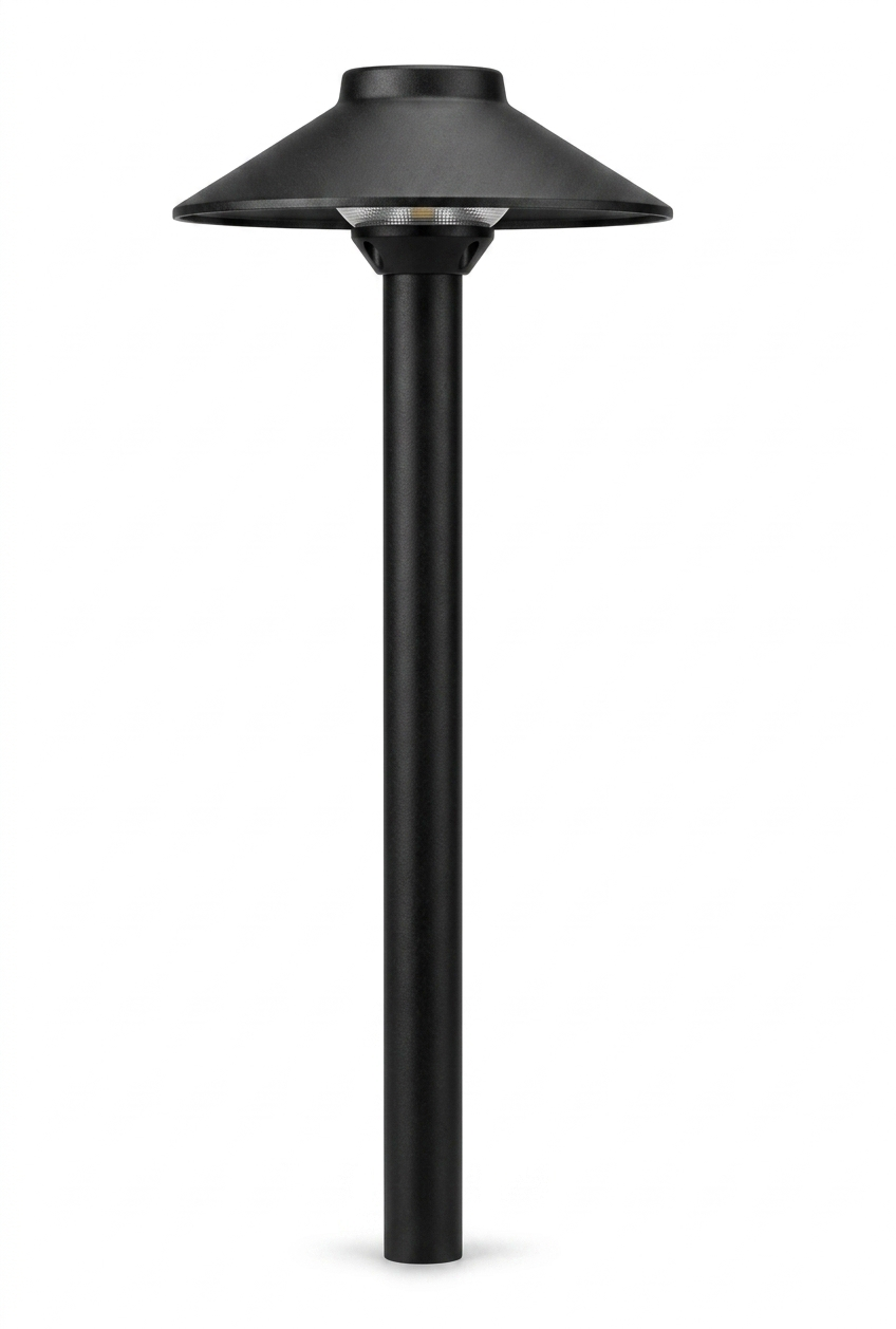 Pathway Lite Bollard – Black, 15" Post