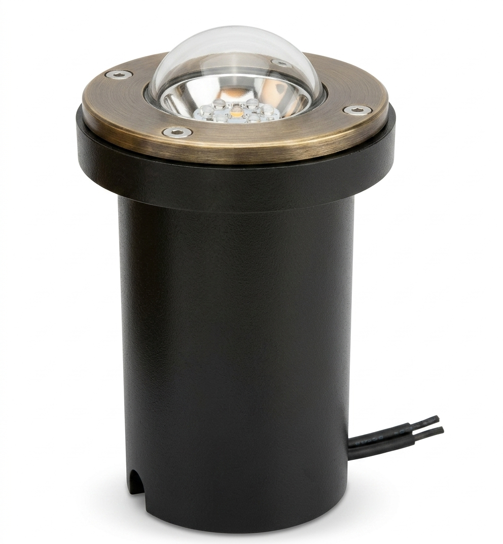 Terrane Brass Well Light – Hood